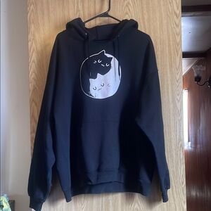 Ying Yang Kittie Hoodie